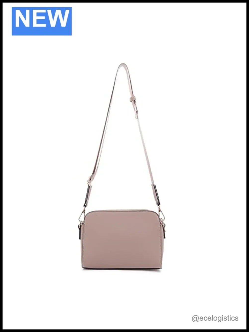 Triple Zip Crossbody Concealed Carry Bag Small Camera Purse Nylon
